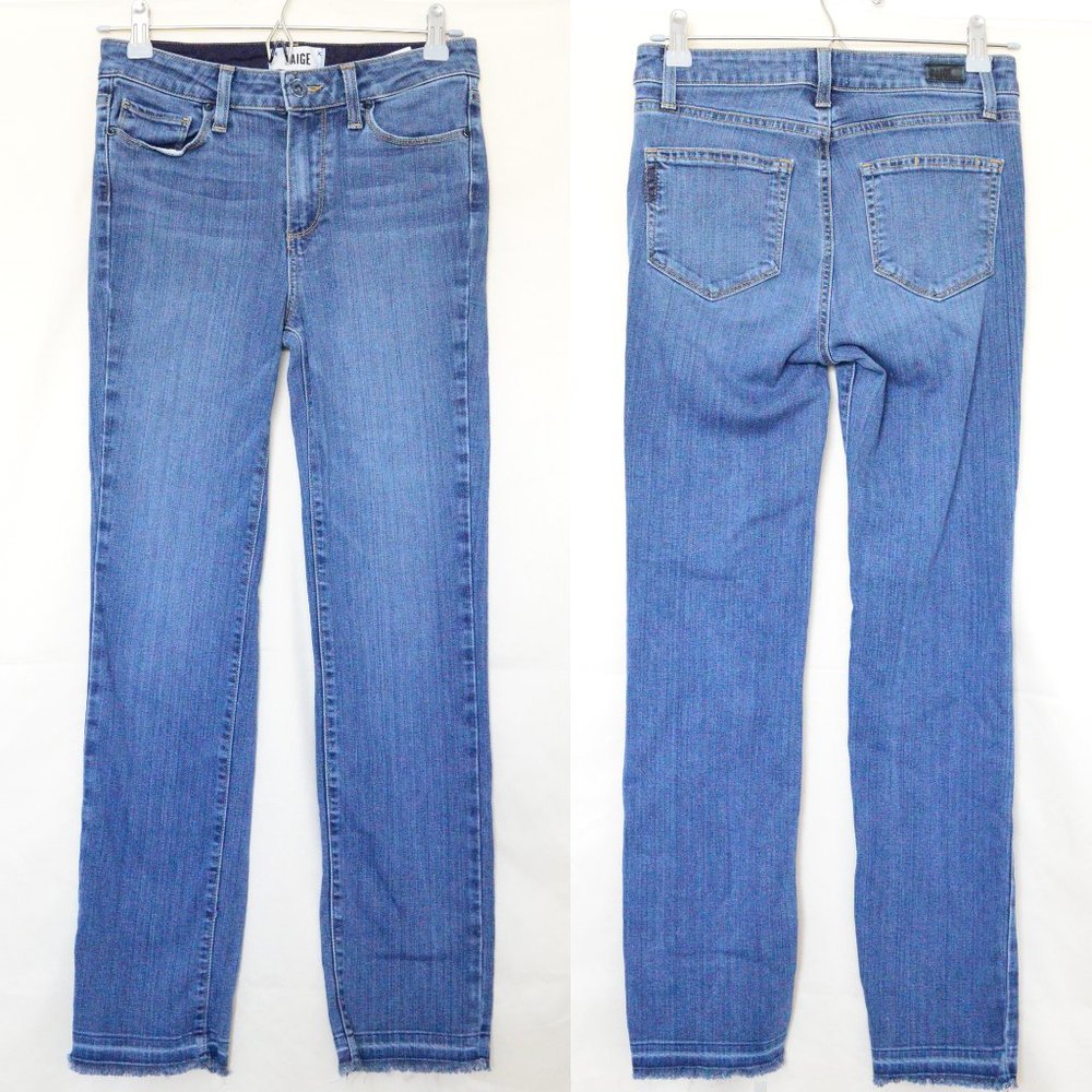 3 for $25 - Paige Jaqueline Straight Jeans